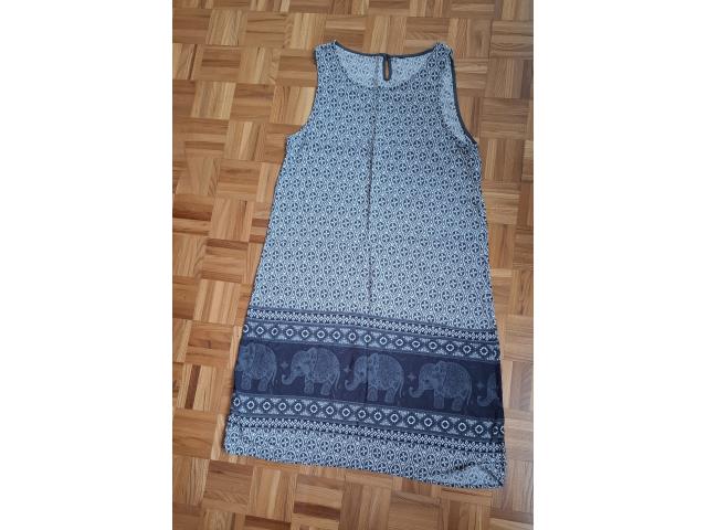 Robe d'été motif éléphants Chicorée