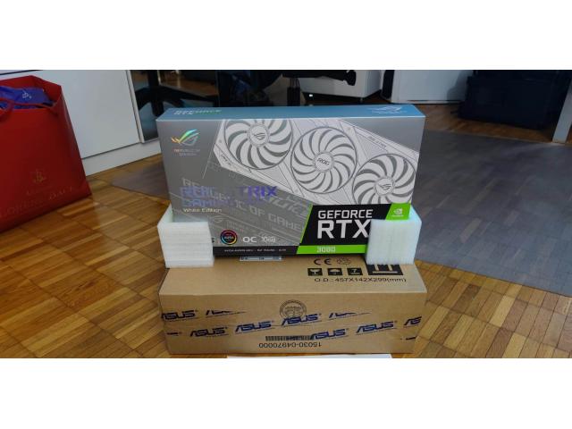 ROG STRIX RTX 3080 OC 10G White Edition neuf et scellée
