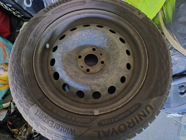 roues complétes hiver jantes en fer