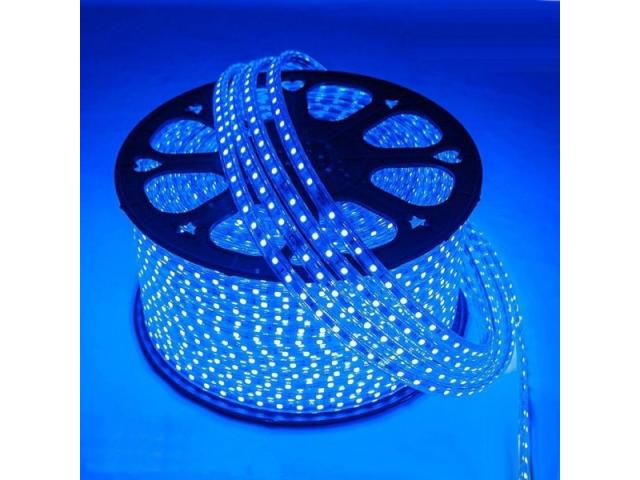 Photo ROULEAU GUIRLANDES LED LUMINEUSES COULEURS DIVERSES 100 m. image 1/4