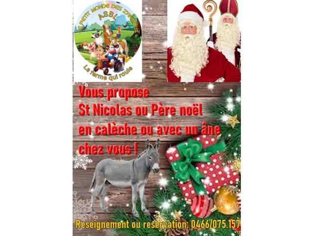 Saint nicolas et pere noel