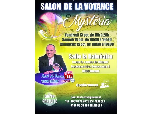 Photo Salon de la Voyance DINANT 13/15 oct 2017 image 1/1