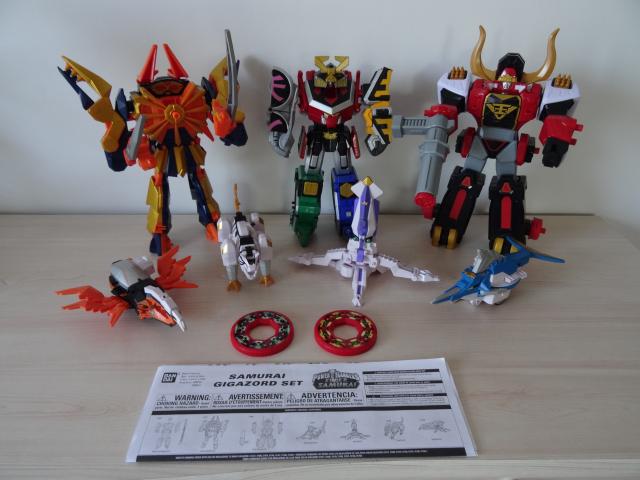 Photo Samurai Giga Megazord Set,exclu Toys"R"Us,robot,jouet,Power Rangers,Zord,collection,Saban, image 1/5