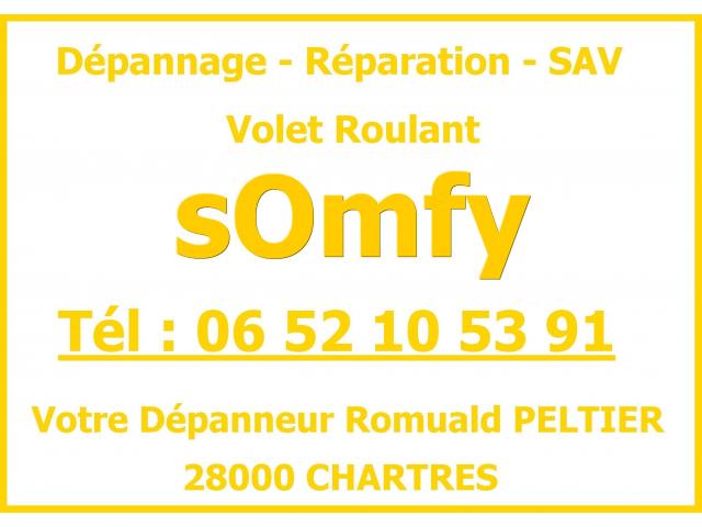 SAV volets roulants SOMFY à Chartres