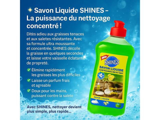 Savon Liquide SHINES