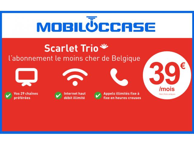 Scarlet Trio Internet - Télévision - Téléphone