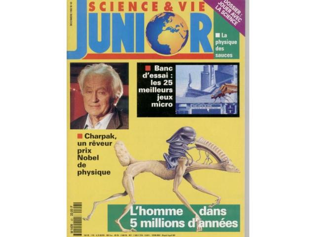 Science et Vie Junior N° 43 : L'homme dans 5 millions d'années : L'homme dans 5 millions d'années