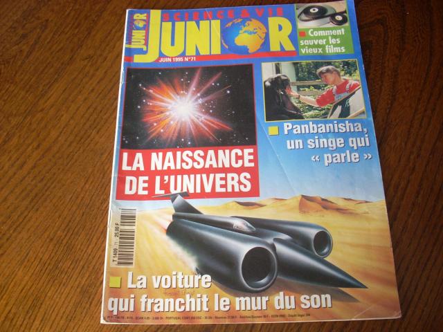 Photo Science Et Vie Junior N° 71, La Naissance De L'univers image 1/1