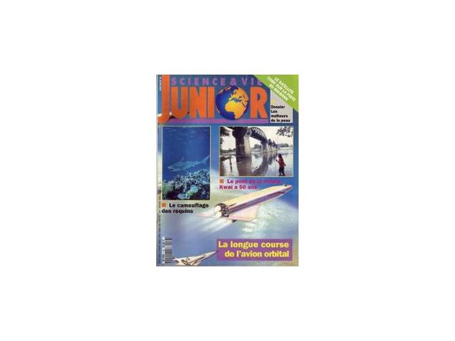 Sciences Et Vie Junior N° 38 : La Longue Course De L'avion Orbital