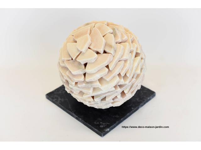 Photo Sculpture en Marbre Rose - Statue - Décoration Maison image 1/5