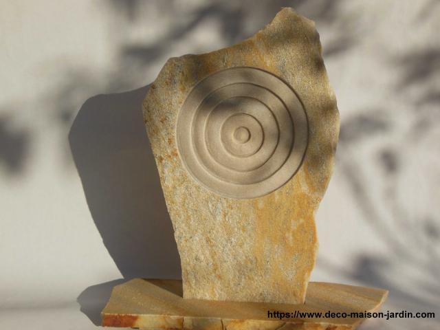 Photo Sculpture en Quartzite - Statue Jardin - Décoration Maison image 1/5