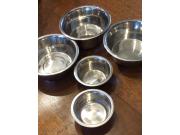 Annonce Séries de plats en inox pour chien ou autre annimal