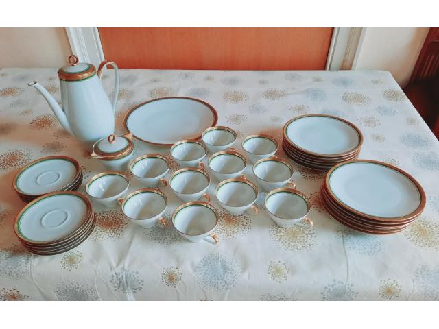 Service à café/thé et dessert-39 pièces-porcelaine-Bareuther-Bavaria