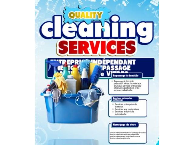 Services nettoyage à domicile