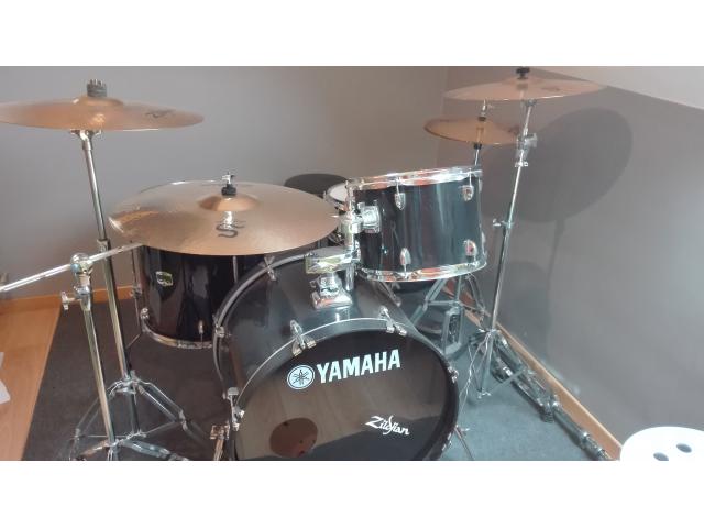 Photo Set Batterie Yamaha Gigmaker + cymbales Zildjian S series image 1/3