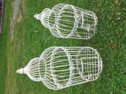 Annonce SET DE DEUX CAGES DECORATIVES EN FER FORGE PATINE