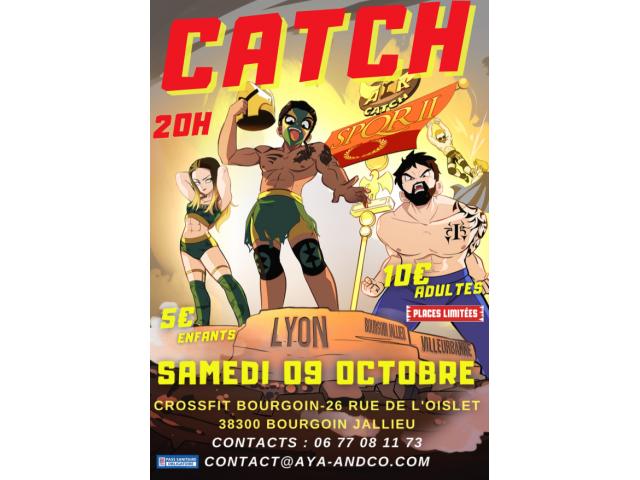 SHOW DE CATCH, le Samedi 09 Octobre 2021