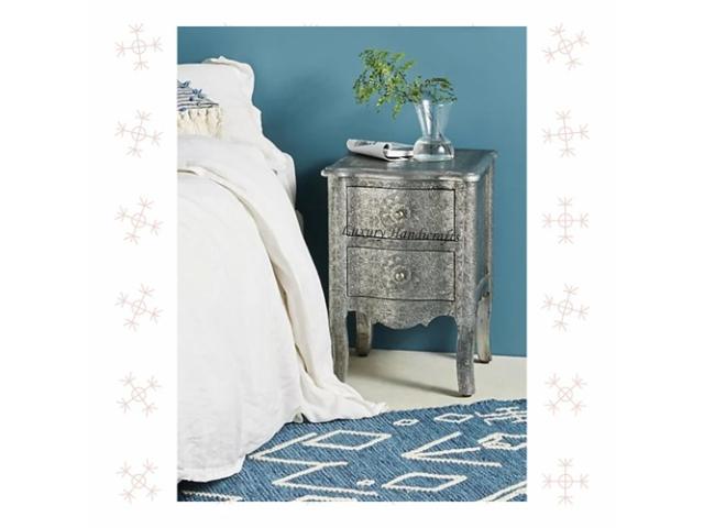 Silver and Brass Bedside Tables to Elevate Your Decor