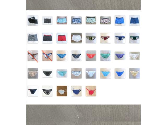 Slips, boxer, jock, string... pour hommes