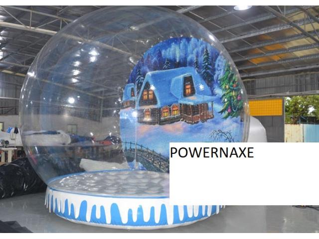 SNOW GLOBE powernaxe Powernaxe snow globe
