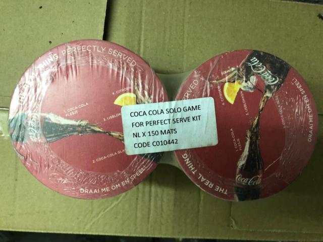 Sous-bocks Coca-Cola