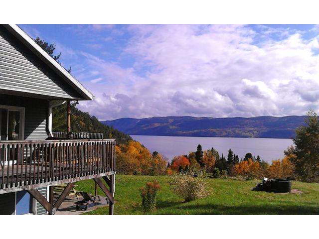 Splendide Panorama Villa Fjord Saguenay