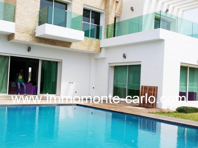 Photo Splendide Villa neuve style moderne à vendre à Souissi Rabat image 1/4
