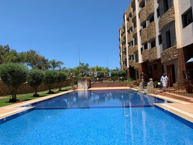 ???? Bel Appartement à Louer – Résidence avec Piscine à Wifaq, Témara ????️