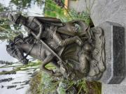 Annonce ST GEORGES EN BRONZE TERRASSANT LE DRAGON.