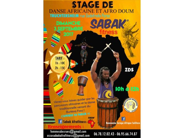 Stage de Danse africaine et Afro doum
