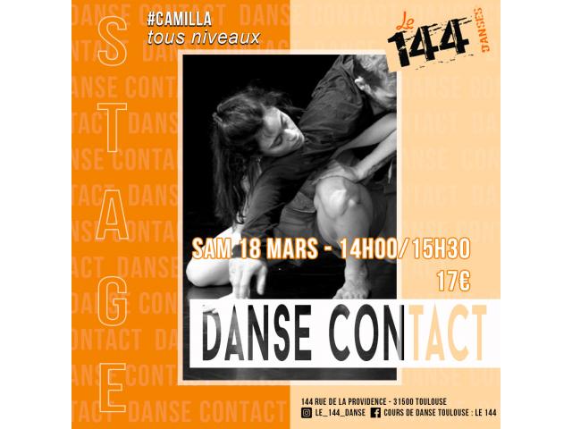 Stage de Danse Contact avec Camilla (Compagnie Kafig)