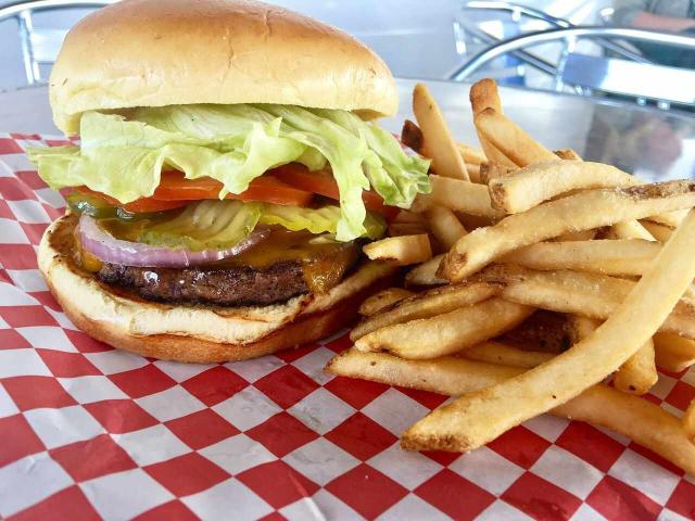Stand burger