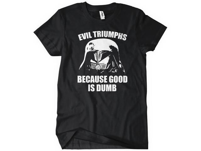 STAR WARS est de retour, T-Shirt EVIL TRIUMPHS