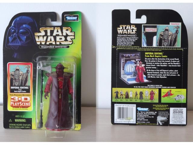 Photo Star Wars Imperial Sentinel Dark Empire Comics,Kenner collection 1998,Sith,Jedi image 1/1