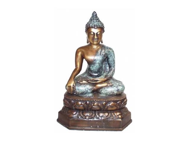 statuette de bouddhas en bronze H. 46 ( Cm ) - Poids :6 kg