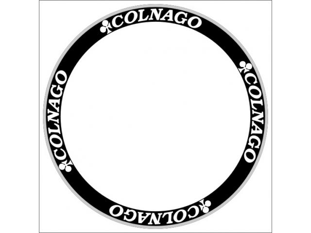 Photo stickers autocollants decal COLNAGO roues 700c jantes 45mm 48mm 50mm image 1/6