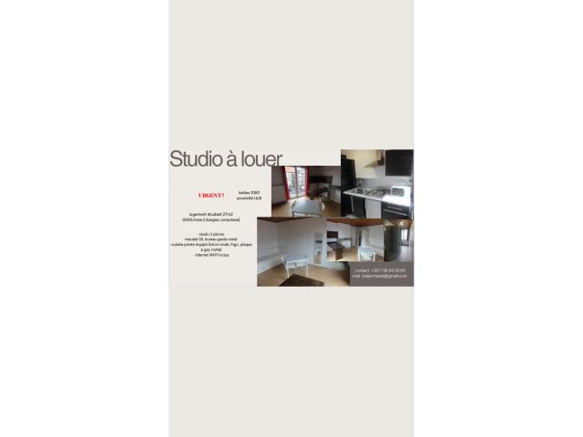 studio 27m2 ixelles