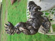 Annonce SUPERBE COQ EN FONTE PATINEE BRONZE