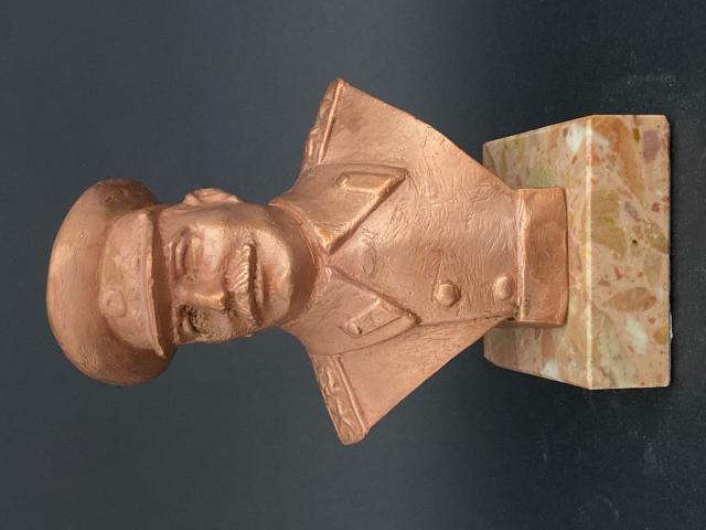 Superbe Statuette en bronze Staline, originale URSS