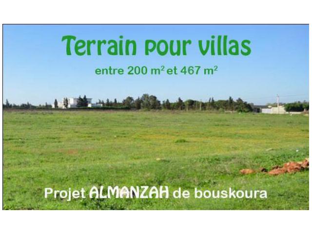 SUPERBE TERRAIN A VENDRE POUR VILLA
