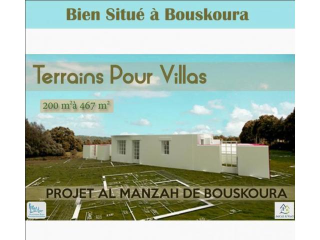 SUPERBE TERRAIN POUR VILLA