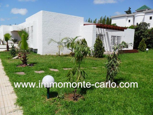Superbe villa à louer à  Souissi Rabat