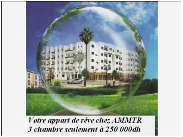 sur deroua appartement à 250000