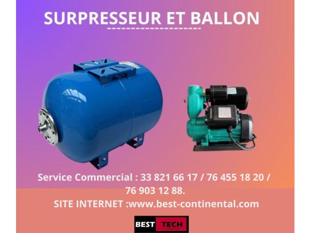 SURPRESSEUR ET BALLON SURPRESSEUR A TRES BON PRIX