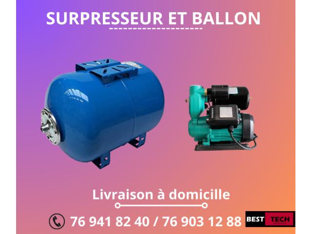 SURPRESSEUR ET BALLON SURPRESSEUR DE QUALITE