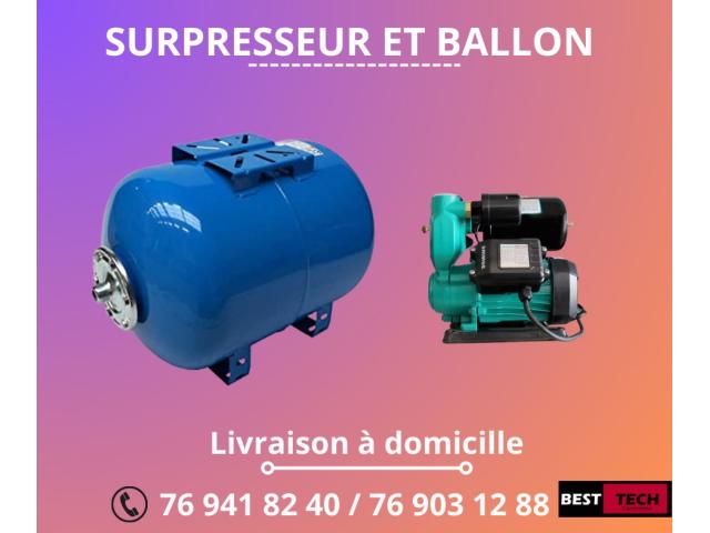 SURPRESSEUR ET BALLON SURPRESSEUR DE QUALITE..