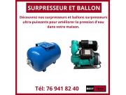 Annonce SURPRESSEUR ET BALLON SURPRESSEUR DE QUALITE