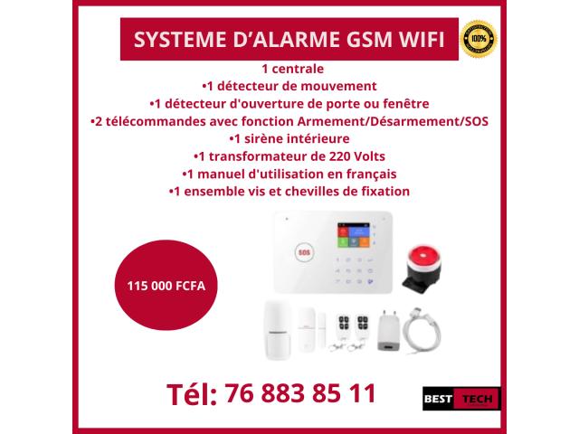 Photo SYSTEME D’ALARME GSM WIFI A VENDRE image 1/1