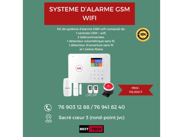 Photo SYSTEME D’ALARME GSM/WIFI DISPONIBLE AU SENEGAL image 1/2