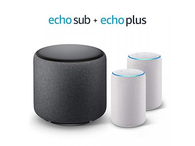 Système Stéréo Echo - 2 Amazon Echo (2ème génération),